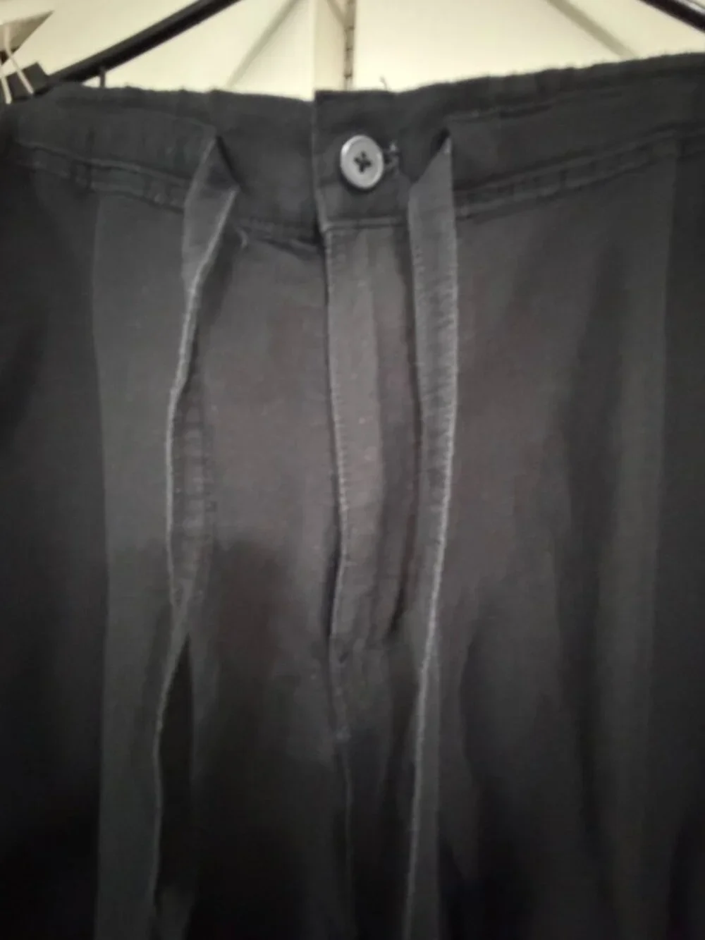 Men's XXL Cubavera Black Linen Pants